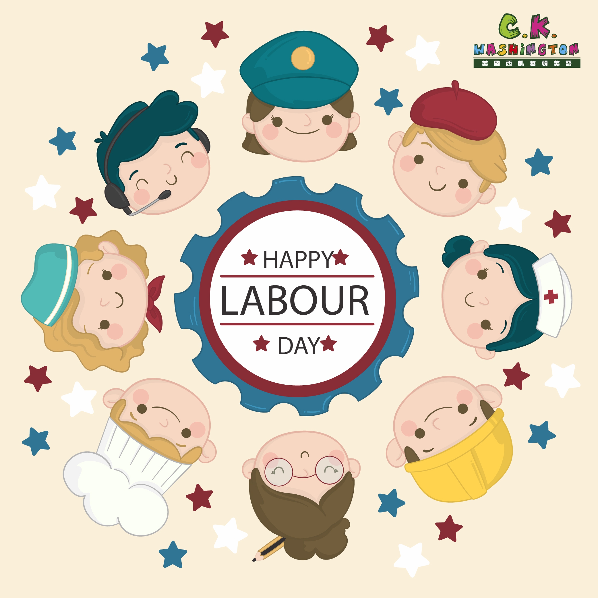 0501 勞動節 Happy Labour Day